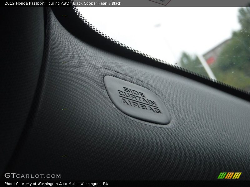 Black Copper Pearl / Black 2019 Honda Passport Touring AWD
