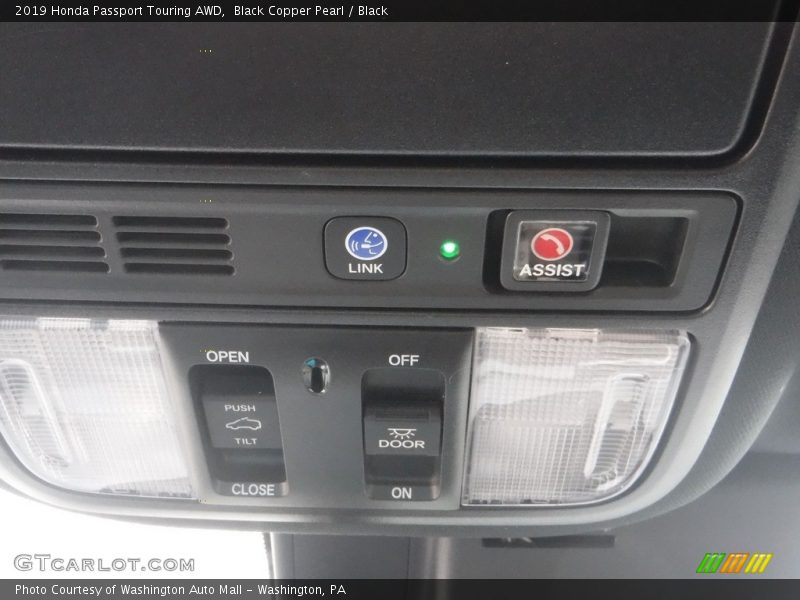 Black Copper Pearl / Black 2019 Honda Passport Touring AWD