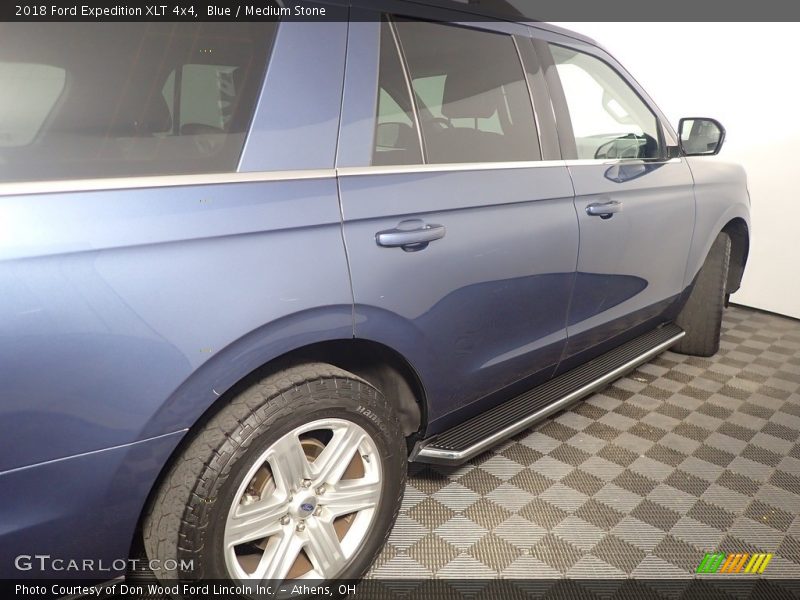 Blue / Medium Stone 2018 Ford Expedition XLT 4x4