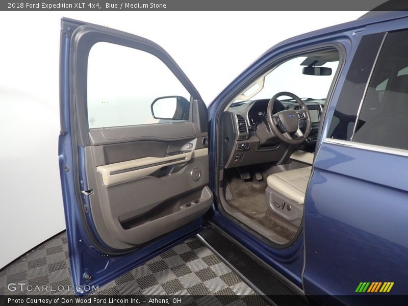Blue / Medium Stone 2018 Ford Expedition XLT 4x4