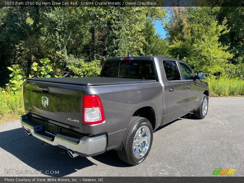 Granite Crystal Metallic / Diesel Gray/Black 2021 Ram 1500 Big Horn Crew Cab 4x4