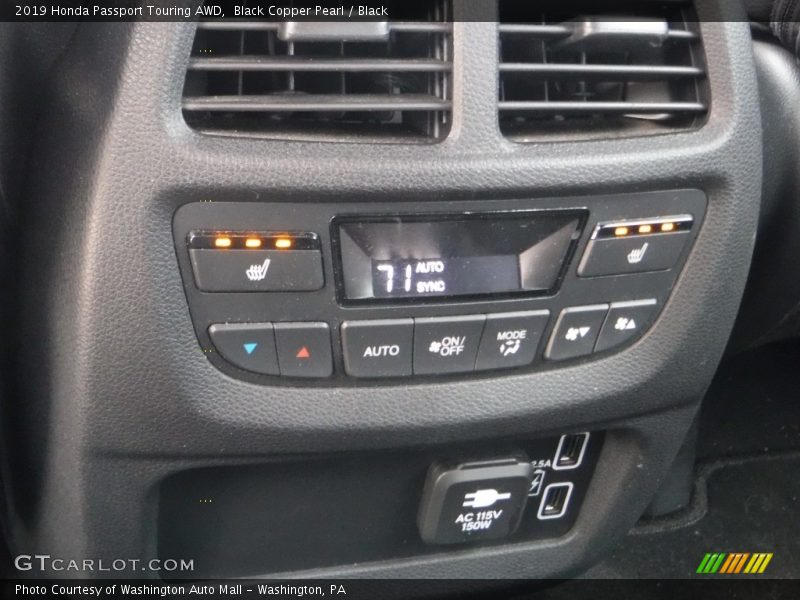 Black Copper Pearl / Black 2019 Honda Passport Touring AWD