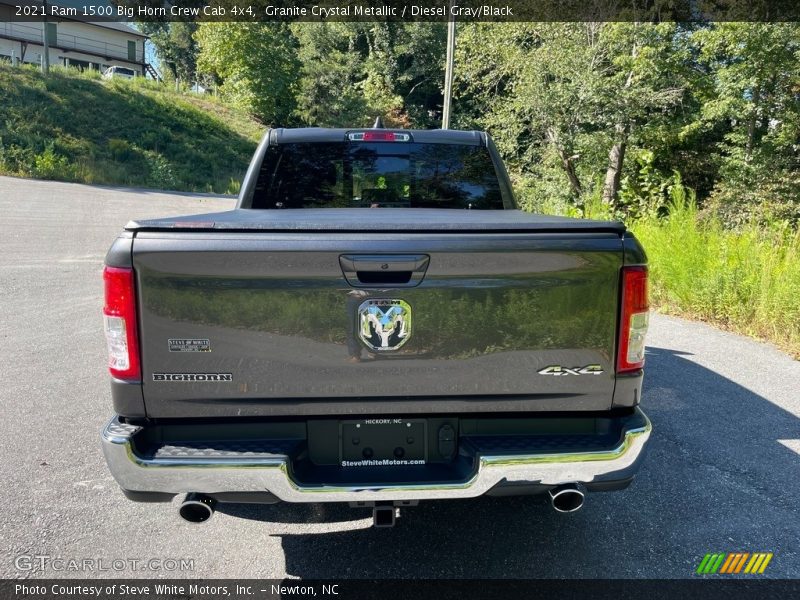 Granite Crystal Metallic / Diesel Gray/Black 2021 Ram 1500 Big Horn Crew Cab 4x4