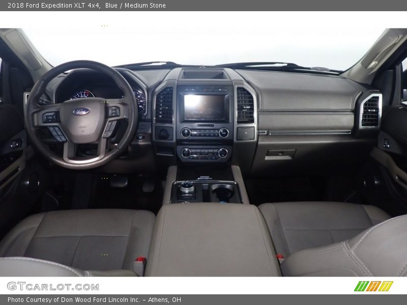 Blue / Medium Stone 2018 Ford Expedition XLT 4x4