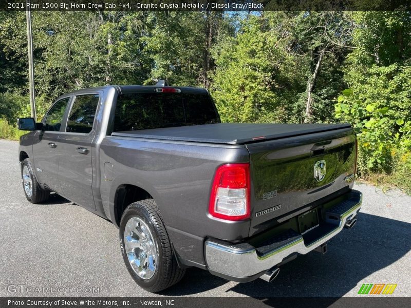 Granite Crystal Metallic / Diesel Gray/Black 2021 Ram 1500 Big Horn Crew Cab 4x4