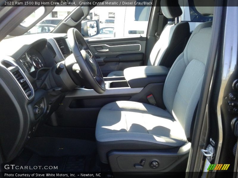 Granite Crystal Metallic / Diesel Gray/Black 2021 Ram 1500 Big Horn Crew Cab 4x4