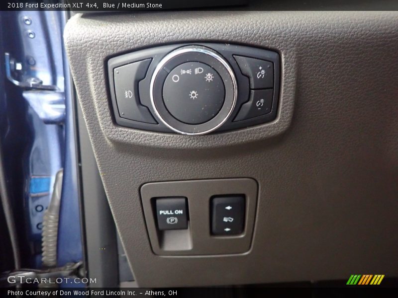 Blue / Medium Stone 2018 Ford Expedition XLT 4x4