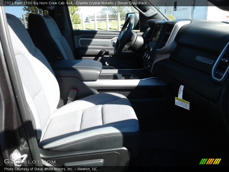 Granite Crystal Metallic / Diesel Gray/Black 2021 Ram 1500 Big Horn Crew Cab 4x4