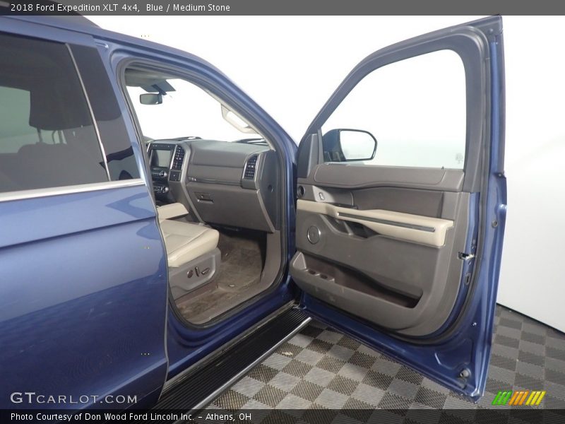 Blue / Medium Stone 2018 Ford Expedition XLT 4x4