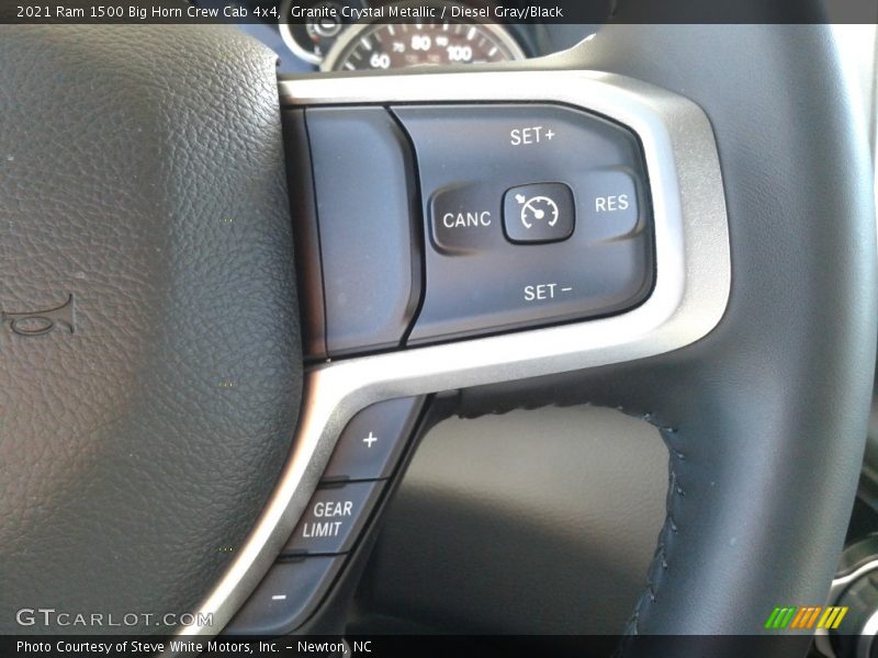 Granite Crystal Metallic / Diesel Gray/Black 2021 Ram 1500 Big Horn Crew Cab 4x4