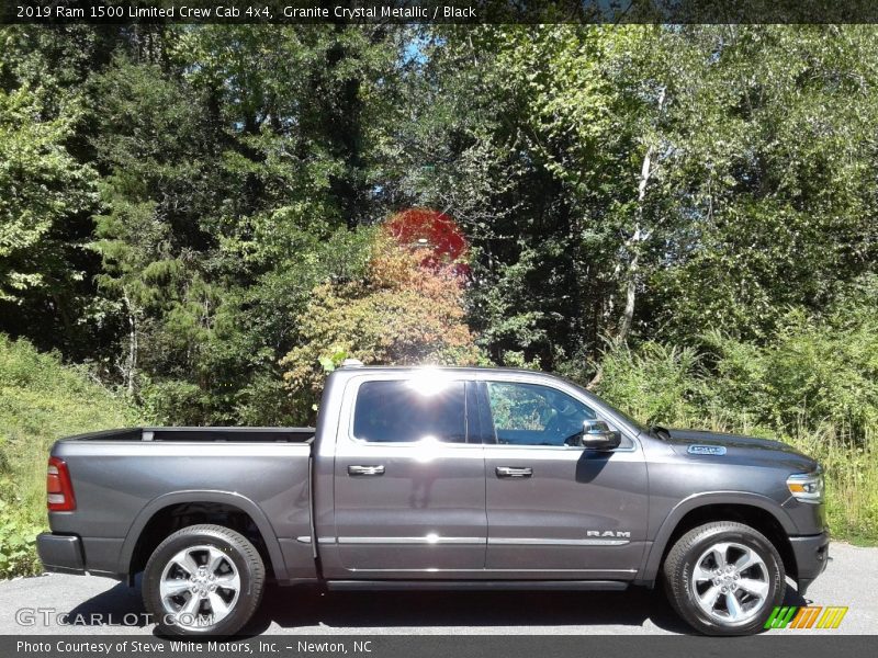 Granite Crystal Metallic / Black 2019 Ram 1500 Limited Crew Cab 4x4