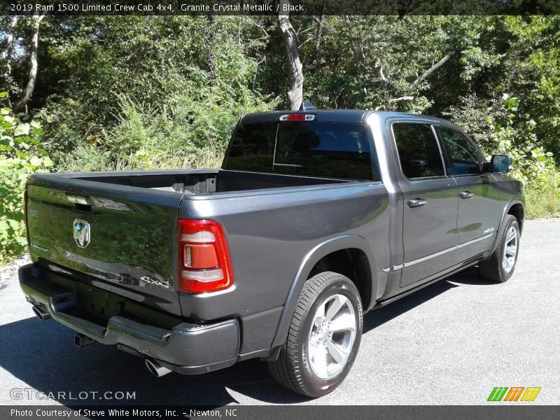 Granite Crystal Metallic / Black 2019 Ram 1500 Limited Crew Cab 4x4