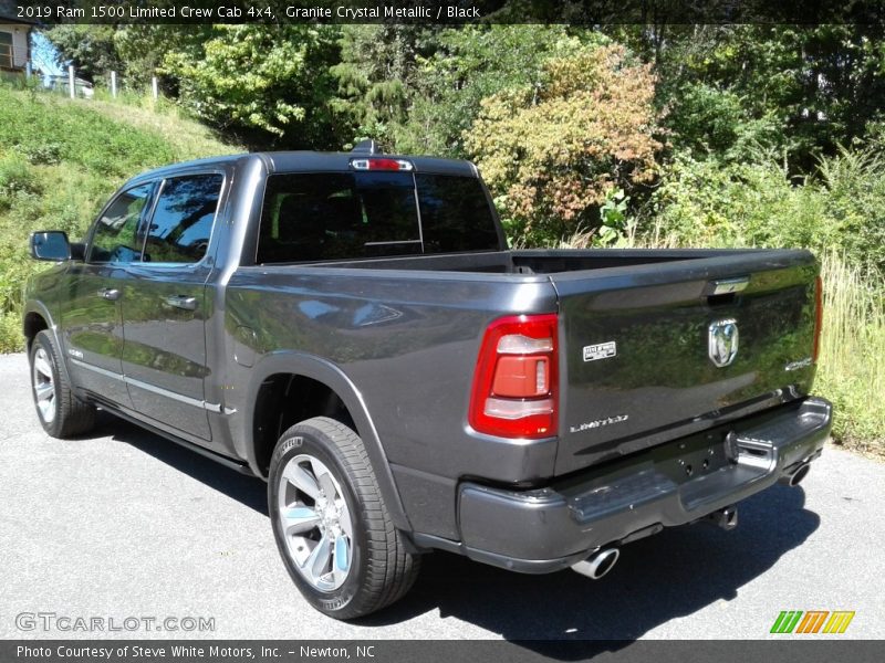 Granite Crystal Metallic / Black 2019 Ram 1500 Limited Crew Cab 4x4