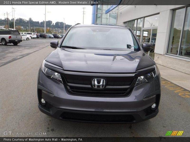 Modern Steel Metallic / Black 2021 Honda Pilot Special Edition AWD