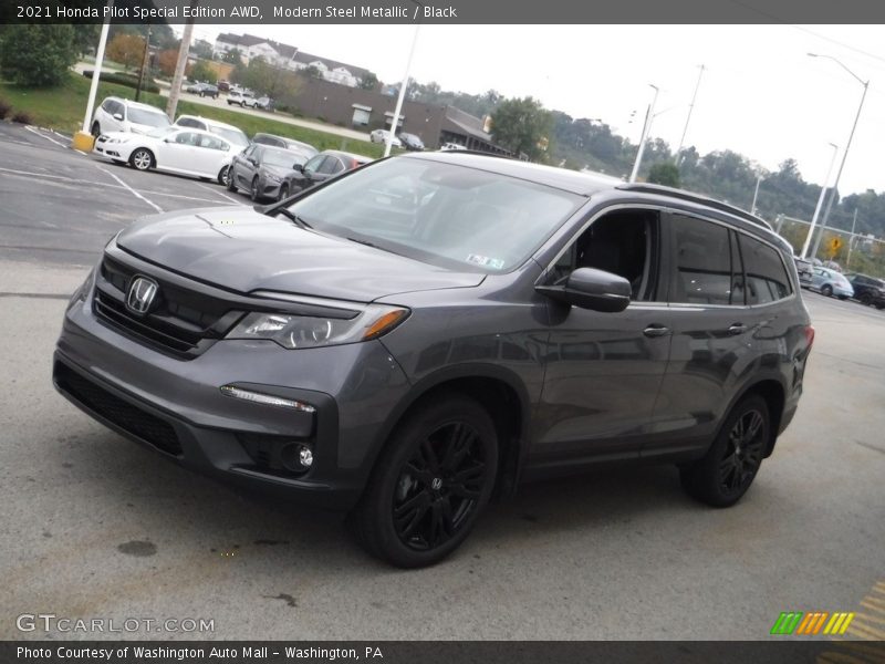 Modern Steel Metallic / Black 2021 Honda Pilot Special Edition AWD