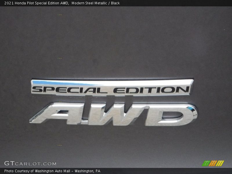 Modern Steel Metallic / Black 2021 Honda Pilot Special Edition AWD