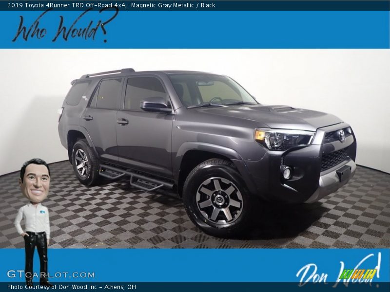Magnetic Gray Metallic / Black 2019 Toyota 4Runner TRD Off-Road 4x4