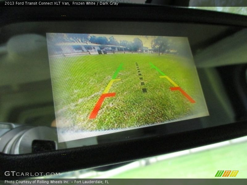 Frozen White / Dark Gray 2013 Ford Transit Connect XLT Van