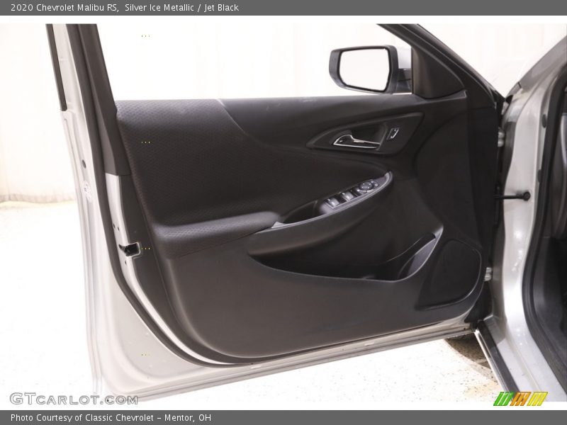 Silver Ice Metallic / Jet Black 2020 Chevrolet Malibu RS
