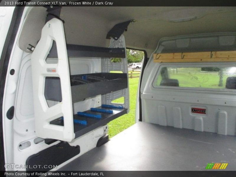 Frozen White / Dark Gray 2013 Ford Transit Connect XLT Van