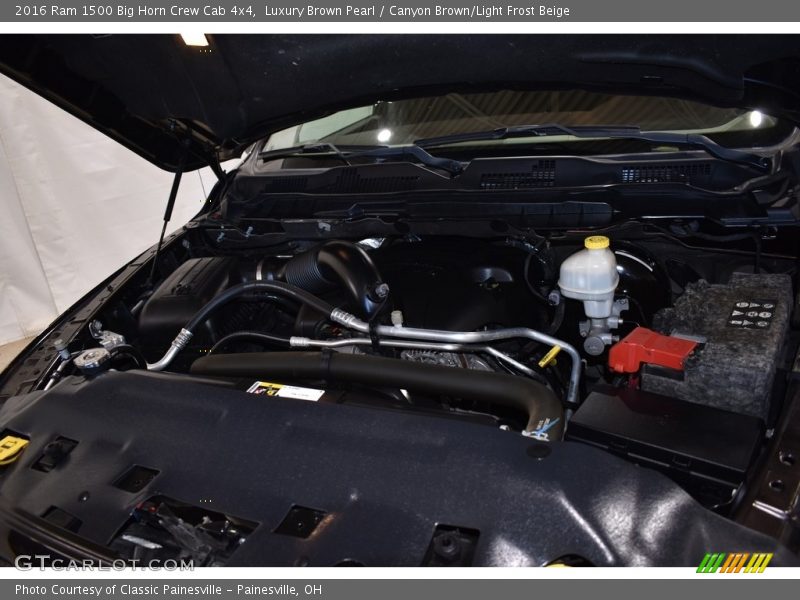Luxury Brown Pearl / Canyon Brown/Light Frost Beige 2016 Ram 1500 Big Horn Crew Cab 4x4