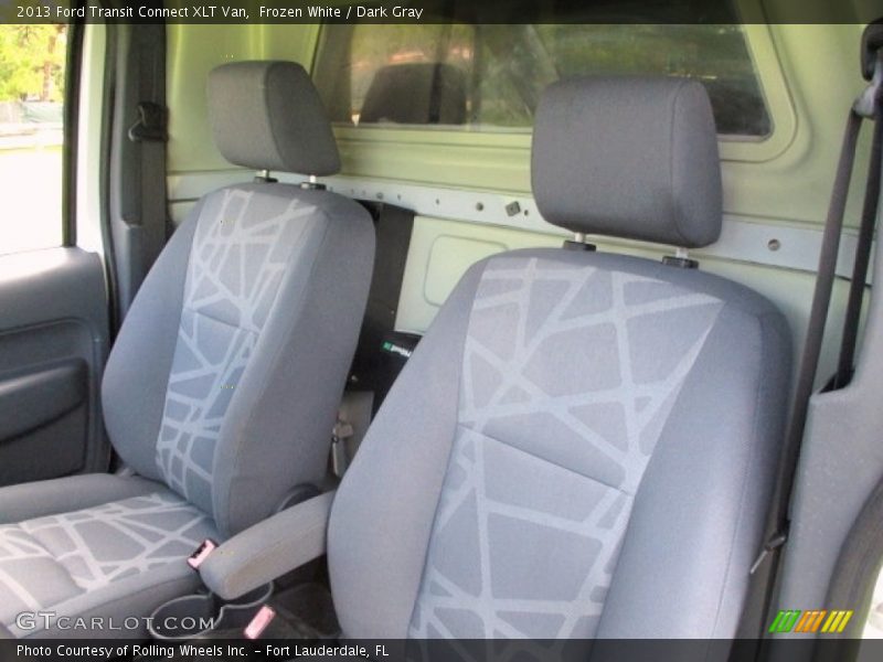 Frozen White / Dark Gray 2013 Ford Transit Connect XLT Van
