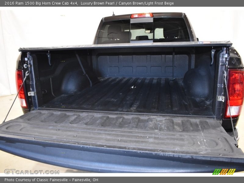 Luxury Brown Pearl / Canyon Brown/Light Frost Beige 2016 Ram 1500 Big Horn Crew Cab 4x4