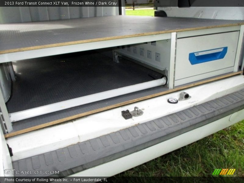 Frozen White / Dark Gray 2013 Ford Transit Connect XLT Van