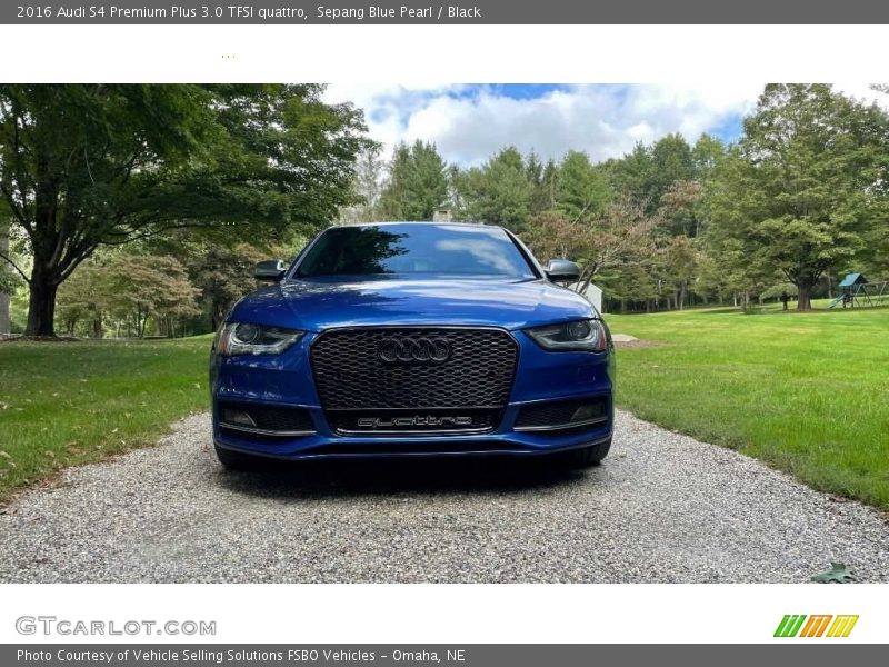 Sepang Blue Pearl / Black 2016 Audi S4 Premium Plus 3.0 TFSI quattro