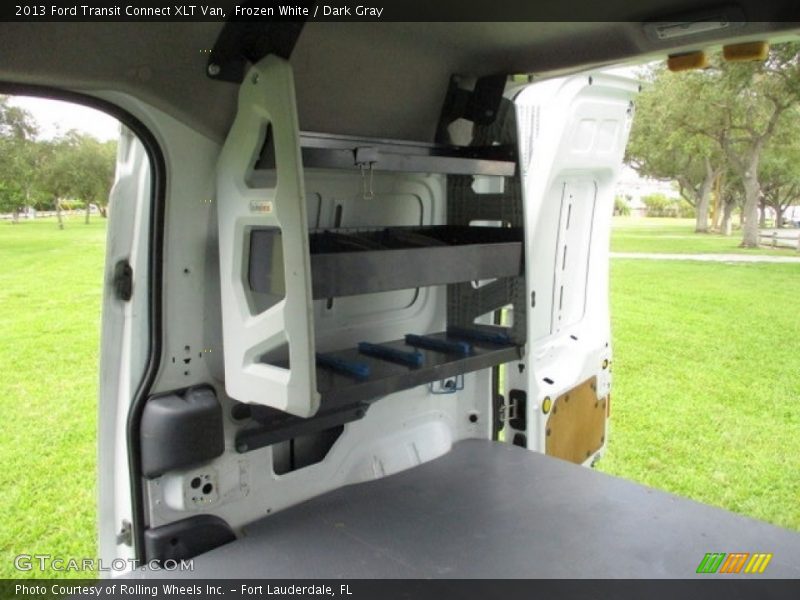 Frozen White / Dark Gray 2013 Ford Transit Connect XLT Van