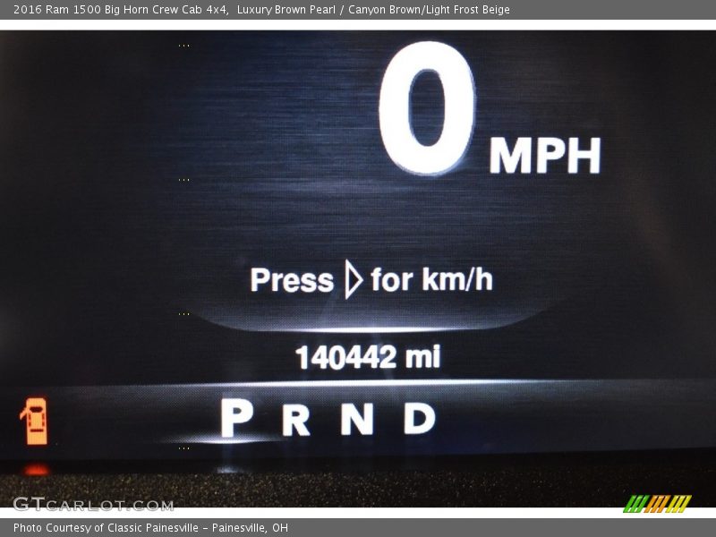 Luxury Brown Pearl / Canyon Brown/Light Frost Beige 2016 Ram 1500 Big Horn Crew Cab 4x4