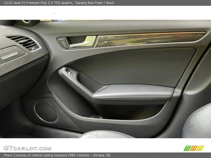 Sepang Blue Pearl / Black 2016 Audi S4 Premium Plus 3.0 TFSI quattro