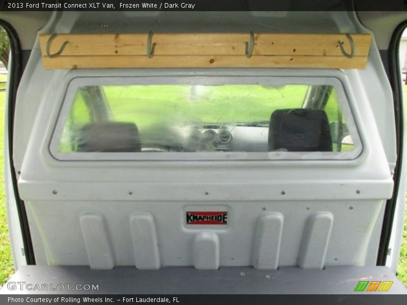 Frozen White / Dark Gray 2013 Ford Transit Connect XLT Van