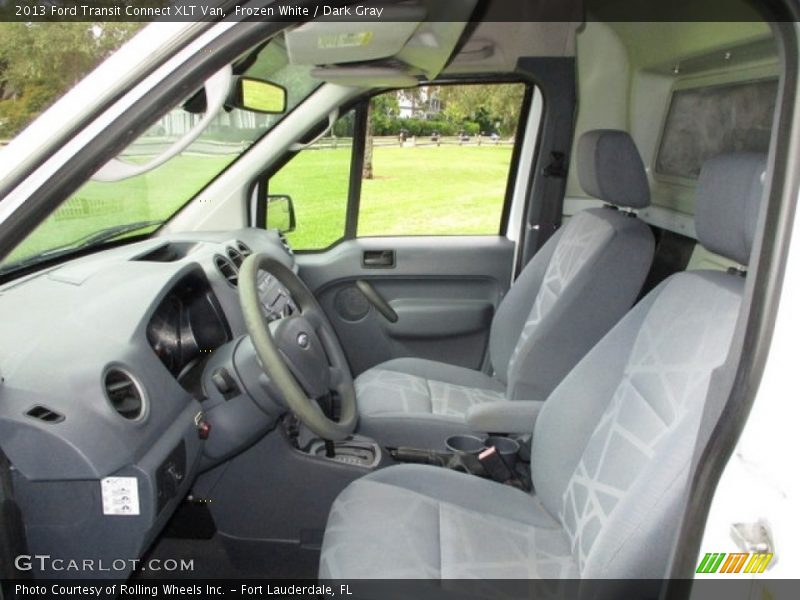 Frozen White / Dark Gray 2013 Ford Transit Connect XLT Van