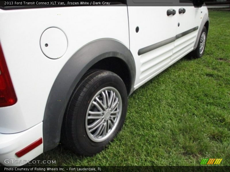 Frozen White / Dark Gray 2013 Ford Transit Connect XLT Van