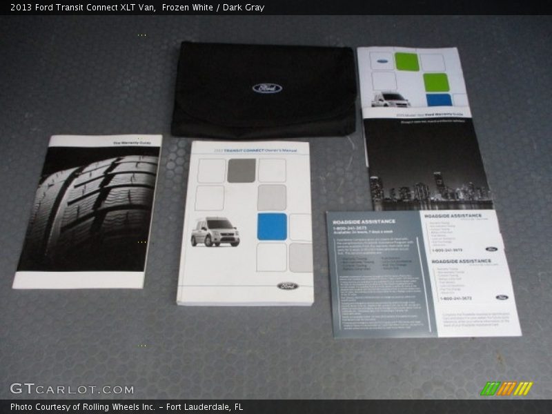Frozen White / Dark Gray 2013 Ford Transit Connect XLT Van
