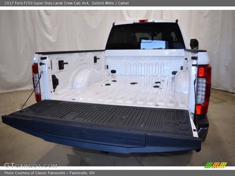 Oxford White / Camel 2017 Ford F250 Super Duty Lariat Crew Cab 4x4