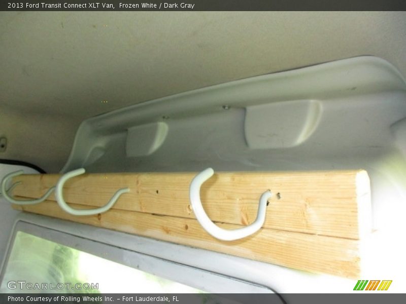 Frozen White / Dark Gray 2013 Ford Transit Connect XLT Van