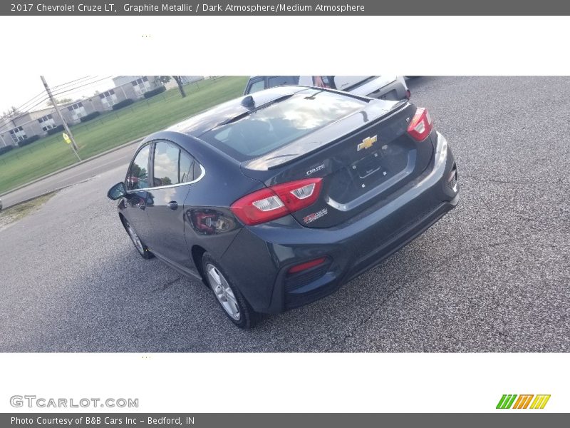 Graphite Metallic / Dark Atmosphere/Medium Atmosphere 2017 Chevrolet Cruze LT