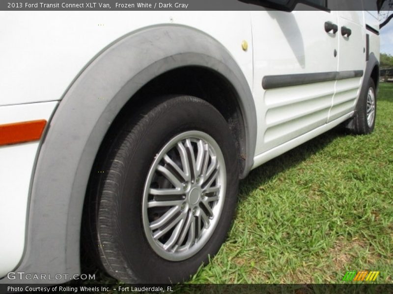 Frozen White / Dark Gray 2013 Ford Transit Connect XLT Van