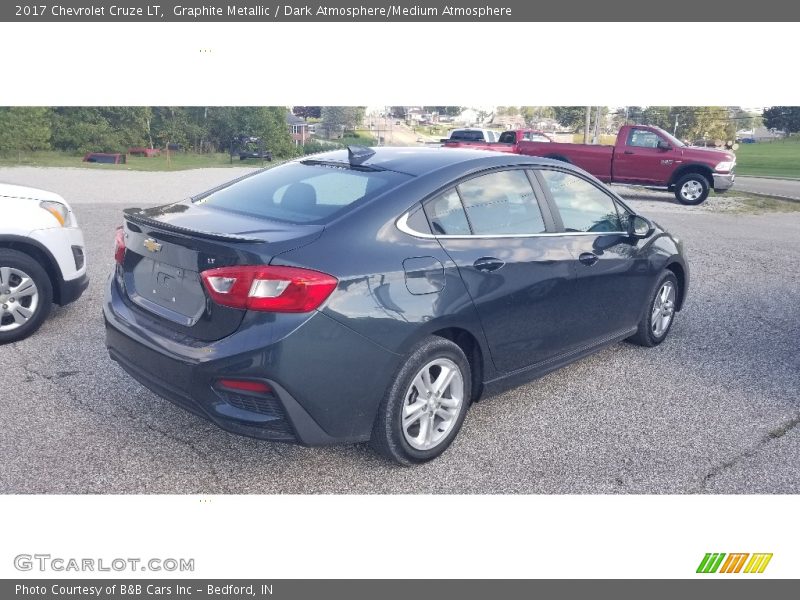 Graphite Metallic / Dark Atmosphere/Medium Atmosphere 2017 Chevrolet Cruze LT