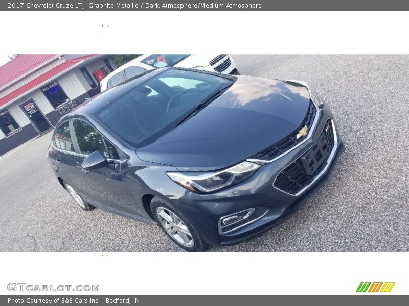 Graphite Metallic / Dark Atmosphere/Medium Atmosphere 2017 Chevrolet Cruze LT