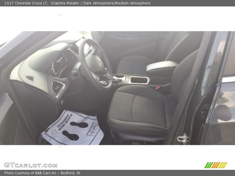 Graphite Metallic / Dark Atmosphere/Medium Atmosphere 2017 Chevrolet Cruze LT