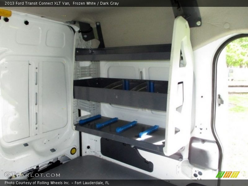 Frozen White / Dark Gray 2013 Ford Transit Connect XLT Van