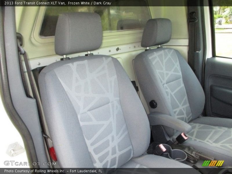 Frozen White / Dark Gray 2013 Ford Transit Connect XLT Van