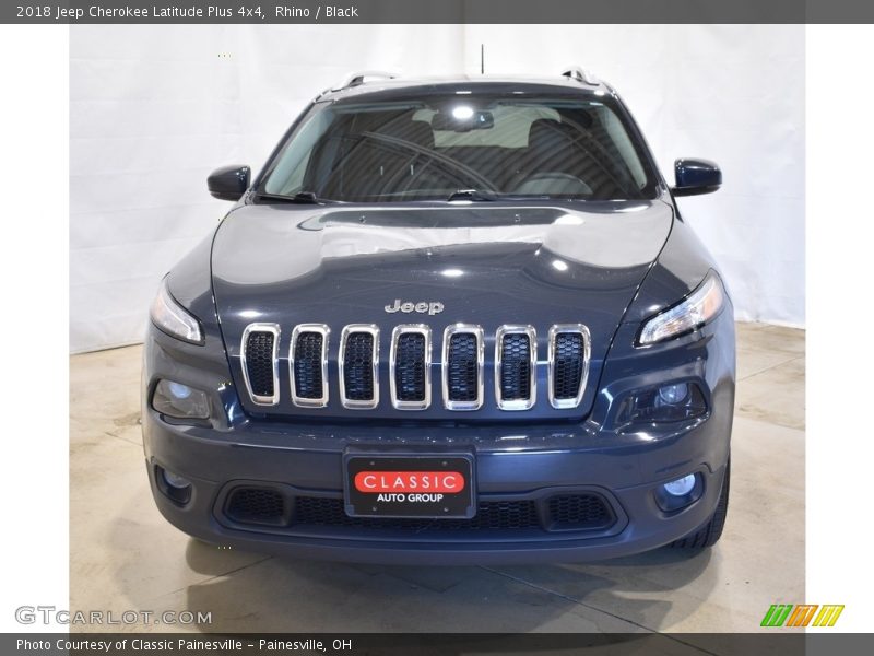 Rhino / Black 2018 Jeep Cherokee Latitude Plus 4x4