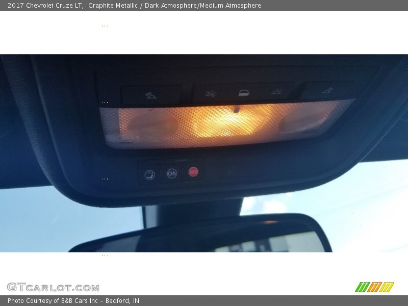 Graphite Metallic / Dark Atmosphere/Medium Atmosphere 2017 Chevrolet Cruze LT