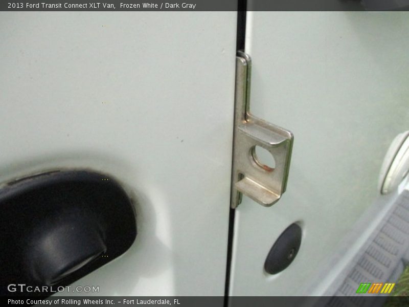 Frozen White / Dark Gray 2013 Ford Transit Connect XLT Van