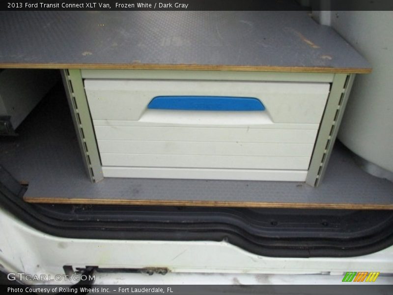 Frozen White / Dark Gray 2013 Ford Transit Connect XLT Van