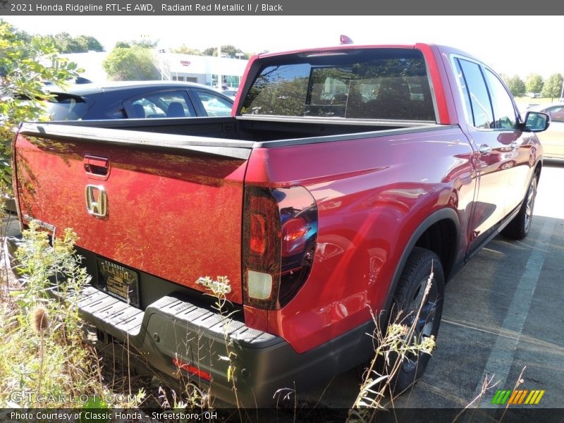 Radiant Red Metallic II / Black 2021 Honda Ridgeline RTL-E AWD